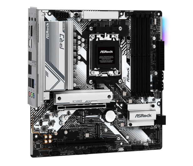 ASROCK Płyta główna B650M PRO RS AM5 4DDR5 HDMI/DP mATX - 1281777 - zdjęcie 4